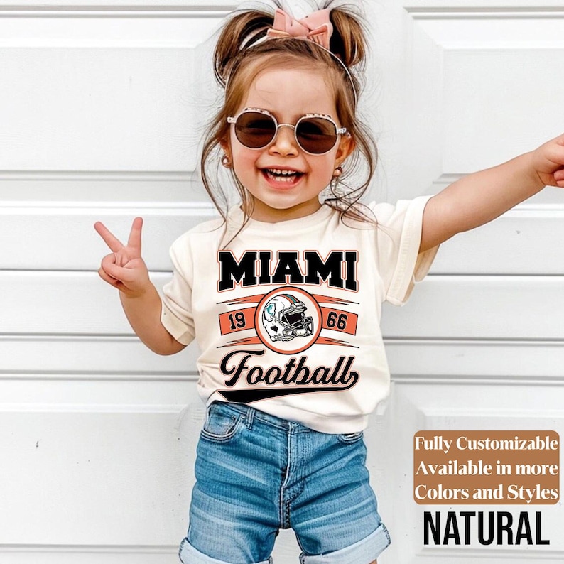 Miami Vintage Kids Toddler T-Shirt · Style 02