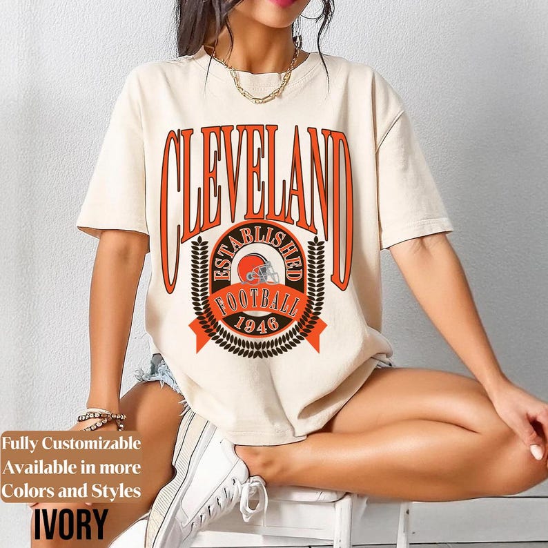 Comfort Colors Vintage Cleveland adults shirt style 05