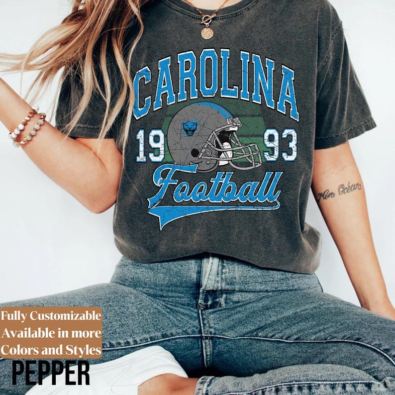 Comfort Colors Vintage Carolina adults shirt style 5