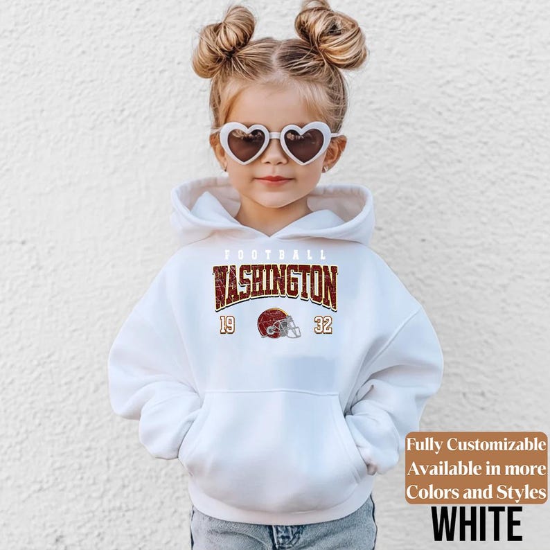 Washington Football kids sweatshirt style 04