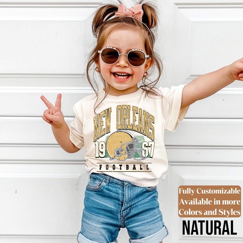New Orleans kids football shirt style 12