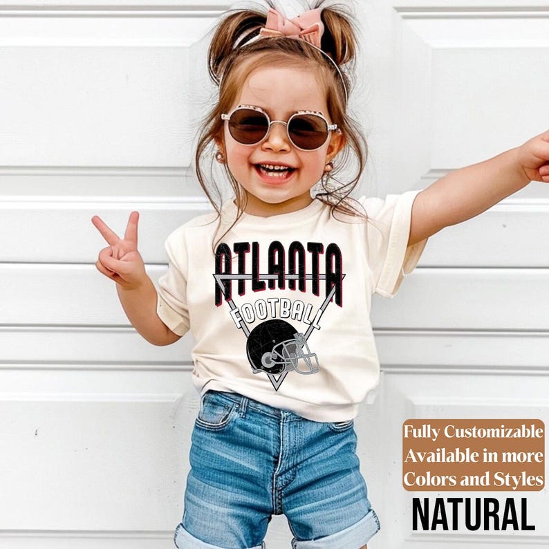 Atlanta kids football shirt style 14