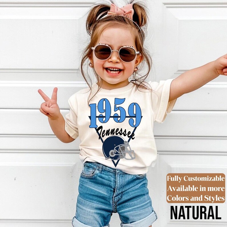 Tennessee kids football shirt style 08