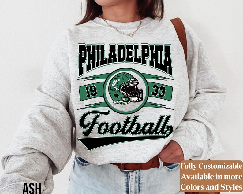 Vintage Philadelphia Football adults sweatshirt style 04