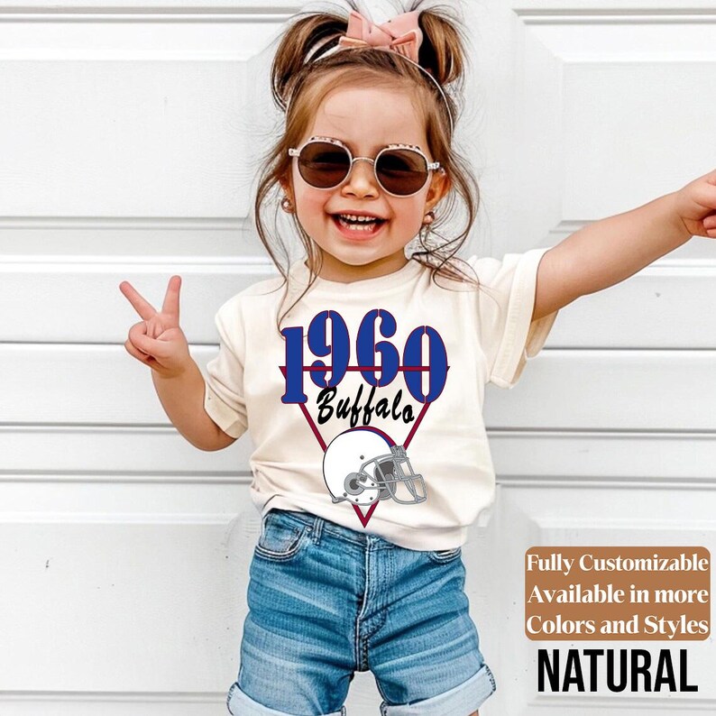 Buffalo kids football shirt style 9