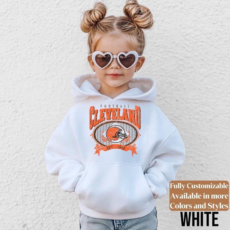 Cleveland Football kids sweatshirt style 02