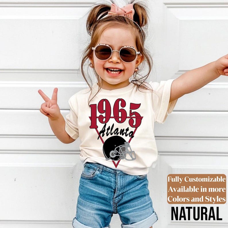 Atlanta kids football shirt style 9