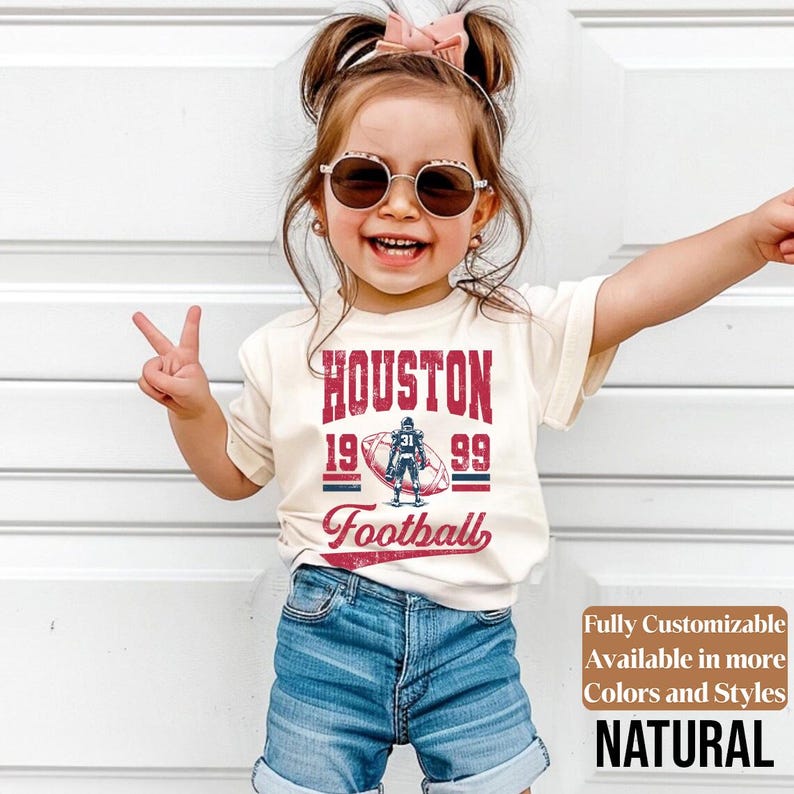 Houston Kids Vintage Tee Style 05