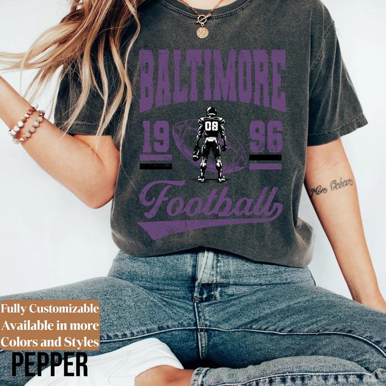 Comfort Colors Vintage Baltimore adults shirt style 13