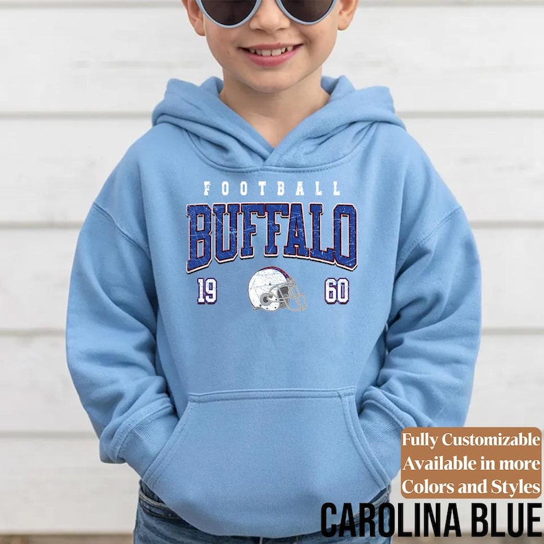 Buffalo Football vintage kids sweatshirt style 6