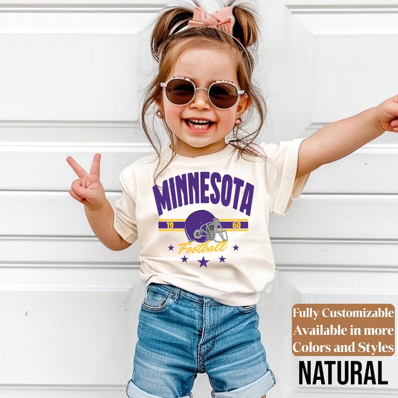 Minnesota Vintage Kids Toddler T-Shirt · Style 12