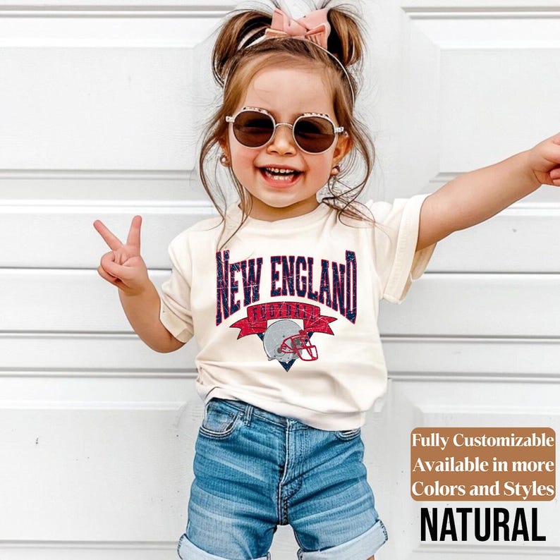 New England kids football shirt style 05
