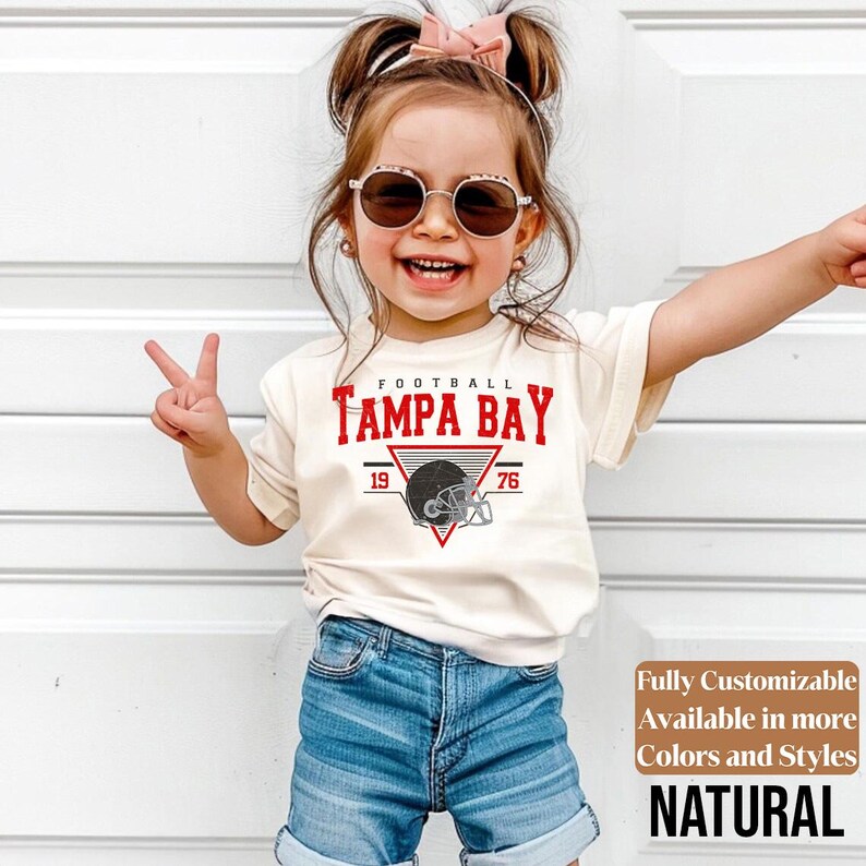 Tampa Bay kids football shirt style 09