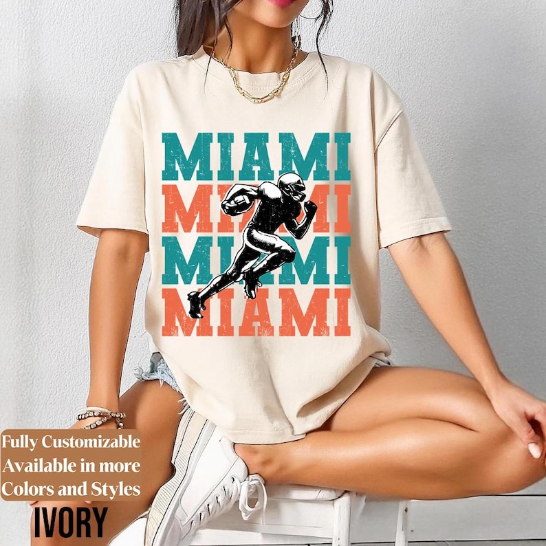 Miami football shirt