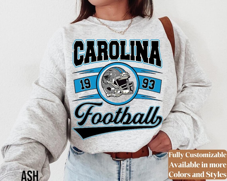 Vintage Carolina Football adults sweatshirt style 6