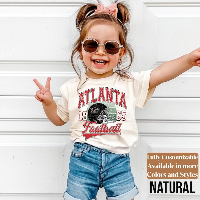 Atlanta kids football shirt style 2
