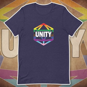 Dungeons and Dragons LGBTQIA+ Pride Gift T-shirt, D&D T-Shirt, Geeky Shirt, Gifts For Geeks, DnD Shirt,  Short-Sleeve Unisex T-Shirt