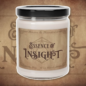 Dungeons and Dragons Candle, Gift Candle, DnD Candle, Dungeons and Dragons Gift, Dnd Gift, Geek Gift