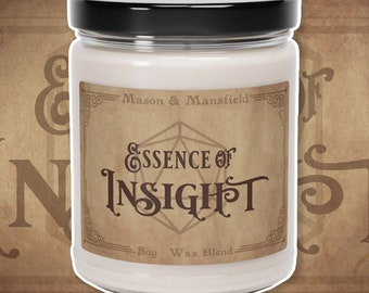 Dungeons and Dragons Candle, Gift Candle, DnD Candle, Dungeons and Dragons Gift, Dnd Gift, Geek Gift