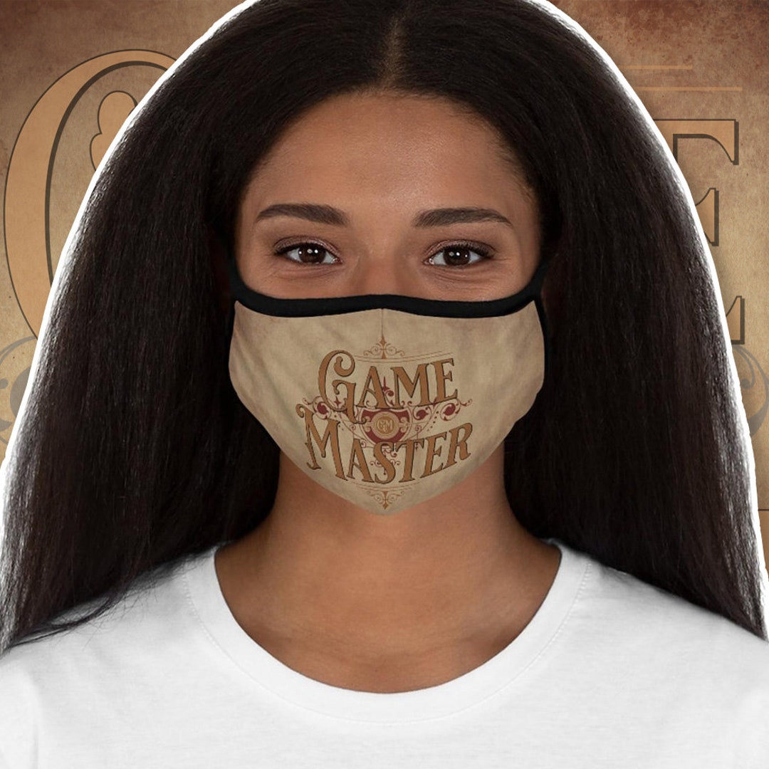 Gamemaster Fitted Polyester Face Mask Etsy UK