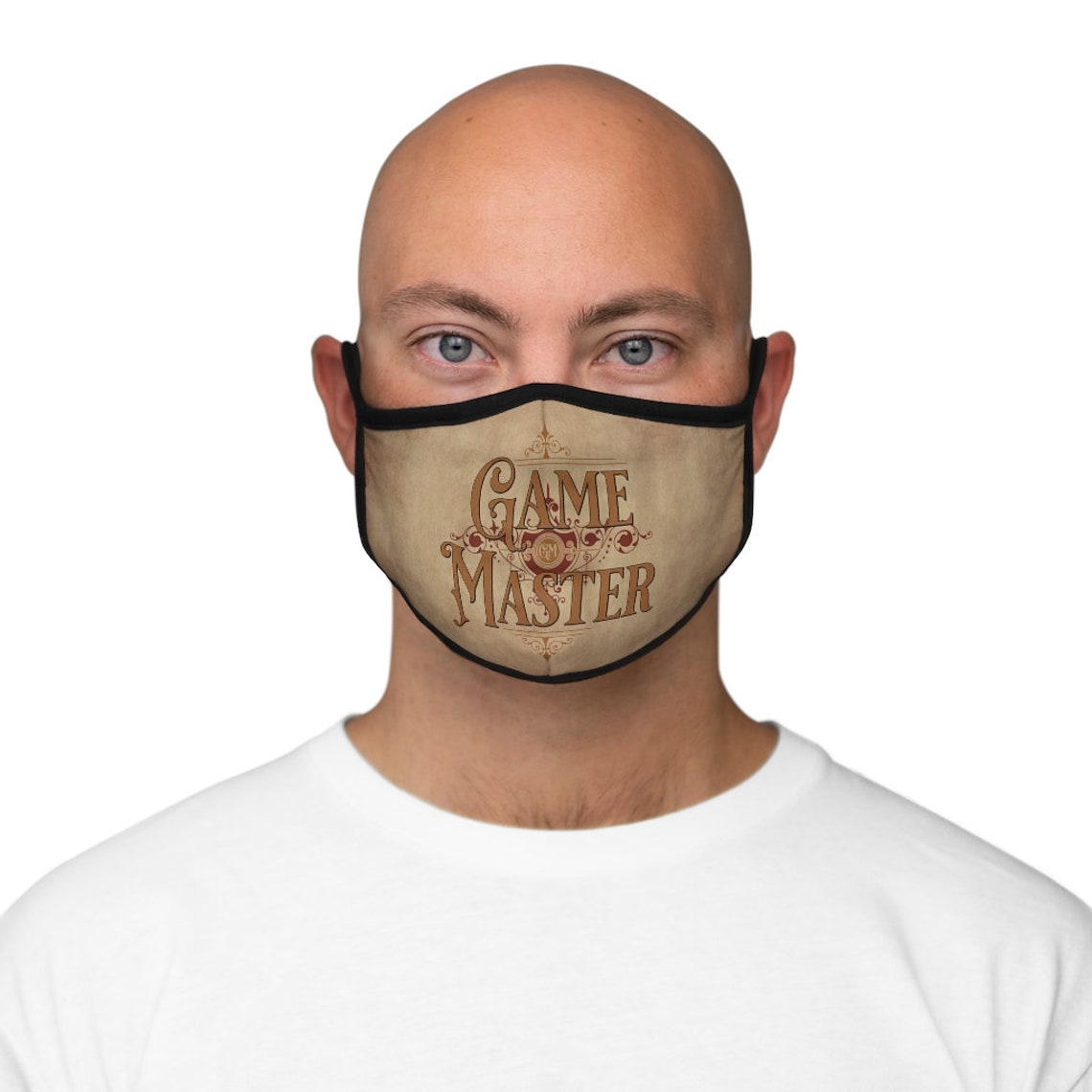 Gamemaster Fitted Polyester Face Mask Etsy