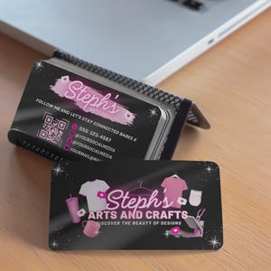 Pink Business Card
Craft Business Card
Handmade Business Card
Creative Business Card
Unique Business Card
Handmade with Love
Artisan Crafted
Custom Creations
Unique Designs
Handcrafted Gifts
Shop Online
Book a Workshop
Contact Me
Canva