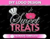 Chef Logo, DIY Logo Design, Baking Logo, Cooking Logo, Baker Logo, Restaurant Logo, Kitchen Logo, Premade Cook Business Logo Template