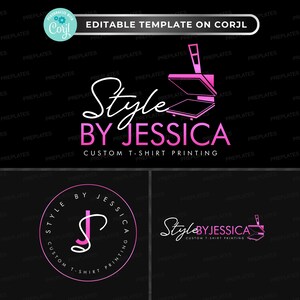 Logotipos para prensas térmicas, logotipos de impresión personalizados, plantillas de diseño de logotipos DIY, logotipos de transferencia térmica, logotipos de manualidades, logotipos comerciales de diseño de camisetas prefabricadas