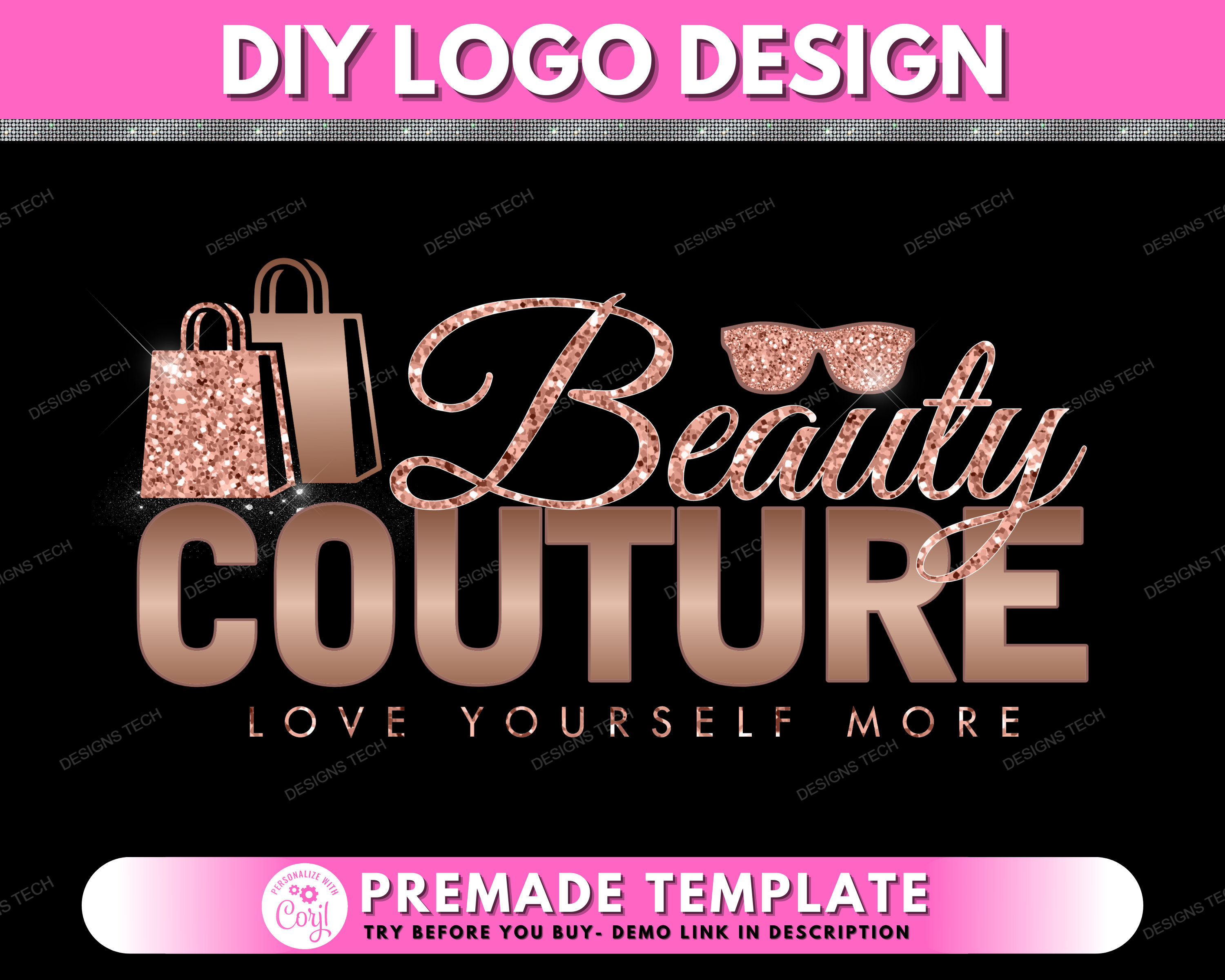 Elegant, Traditional, Boutique Logo Design for srees closet by Karan :)