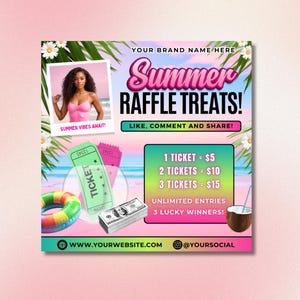 Summer Flyer
Booking Flyer
Raffle Flyer
Beauty Flyer
Hair Flyer
Salon Flyer
Summer Sale
Promotion Flyer
Event Flyer
Social Media Post
Flyer Template
Canva Template
Bundle Template
Hair Extensions
Frontals
Closures
Bohemian Curl
Peruvian Wave
Hair Appointment
Book Now
$30 Deposit
Summer Hair
Beauty Salon
Hair Stylist
Raffle Ticket
Summer Vibes
Lucky Winners
Raffle Treats
Discount Raffle
Summer Booking Flyer
Hair Extension Flyer
Beauty Salon Template
Summer Raffle Flyer
Small Business Flyer
