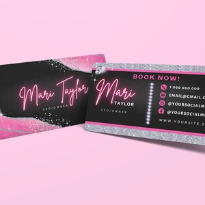 CEO
Founder
Executive
Entrepreneur
Boss Lady
Chic
Fashionable
Creative
Eye-Catching
Business Card Template
Downloadable Template
Pink
Blush Pink
Rose Gold
Metallic Pink
Fuchsia
Silver
Glitter
Shimmer
Elegant
Modern
Glamorous