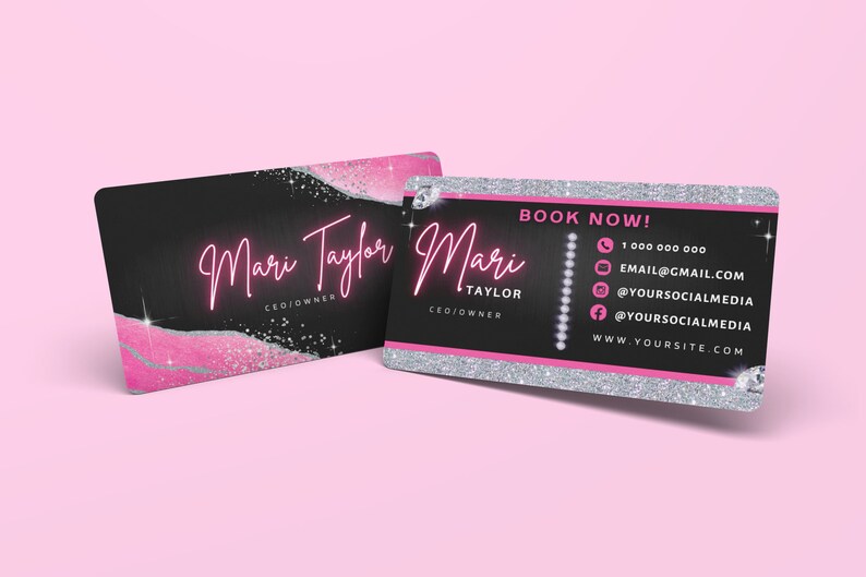 CEO
Founder
Executive
Entrepreneur
Boss Lady
Chic
Fashionable
Creative
Eye-Catching
Business Card Template
Downloadable Template
Pink
Blush Pink
Rose Gold
Metallic Pink
Fuchsia
Silver
Glitter
Shimmer
Elegant
Modern
Glamorous