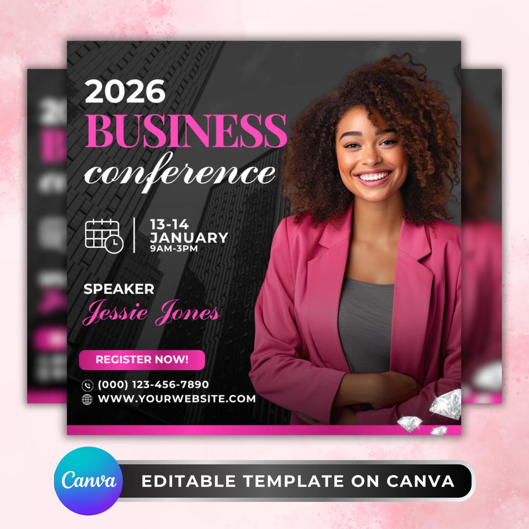 Business Conference Flyer: Salon Networking Event, Beauty Boss Workshop ...