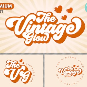 Beauty Logo, DIY Logo Design Template, Retro Vintage Logo, Lash Logo, Hair Logo, Boutique Logo, Makeup Artist Logo, Premade Business Logo