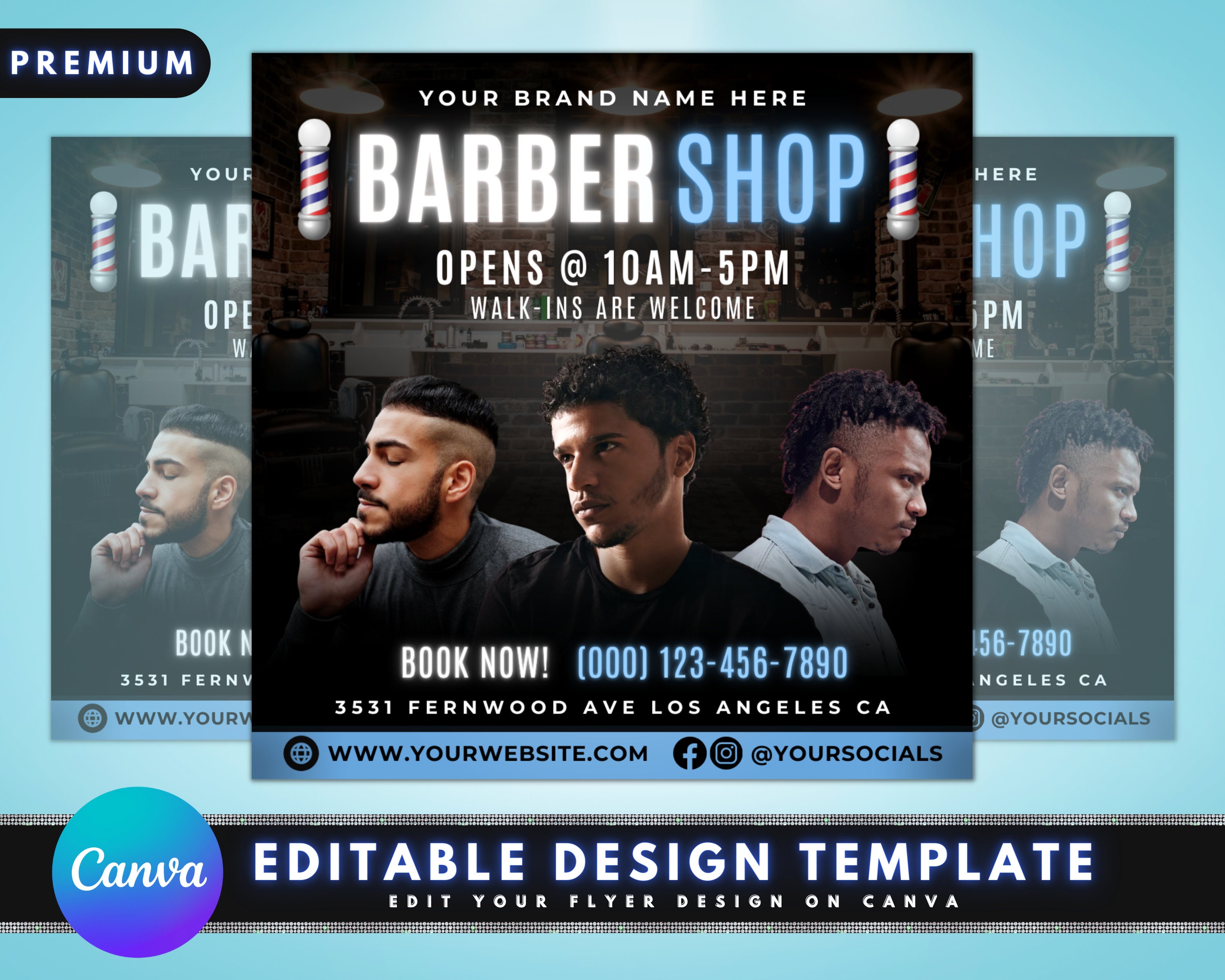 Barber Shop Flyer (1269189)