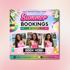 Summer Flyer
Booking Flyer
Raffle Flyer
Beauty Flyer
Hair Flyer
Salon Flyer
Summer Sale
Promotion Flyer
Event Flyer
Social Media Post
Flyer Template
Canva Template
Bundle Template
Hair Extensions
Frontals
Closures
Bohemian Curl
Peruvian Wave
Hair Appointment
Book Now
$30 Deposit
Summer Hair
Beauty Salon
Hair Stylist
Raffle Ticket
Summer Vibes
Lucky Winners
Raffle Treats
Discount Raffle
Summer Booking Flyer
Hair Extension Flyer
Beauty Salon Template
Summer Raffle Flyer
Small Business Flyer