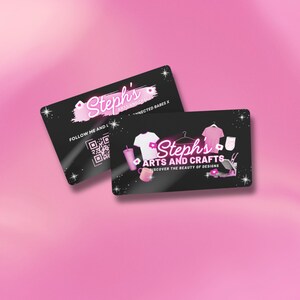 Pink Business Card
Craft Business Card
Handmade Business Card
Creative Business Card
Unique Business Card
Handmade with Love
Artisan Crafted
Custom Creations
Unique Designs
Handcrafted Gifts
Shop Online
Book a Workshop
Contact Me
Canva