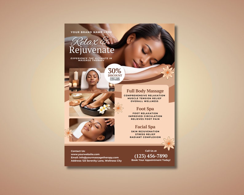 Massage Therapy
Relaxation
Stress Relief
Pain Relief
Wellness
Deep Tissue Massage
Swedish Massage
Sports Massage
Prenatal Massage
Hot Stone Massage
Relieve Muscle Tension
Improve Sleep
Increase Flexibility
Boost Energy Levels
Promote Relaxation