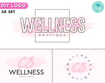 Beauty Logo, DIY Logo Design Template, Boutique Logo, Fashion Logo, Hair Logo, Eyelash Logo, Boho Logo, Lash Tech Logo, Makeup Artist Logo