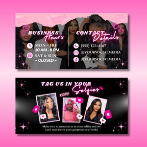 Perfect for beauty salon owners, hair stylists, lash artists, and makeup artists to customize and showcase their services online. Girly pink aesthetic with hearts and elegant script fonts ideal for beauty business branding and social media marketing