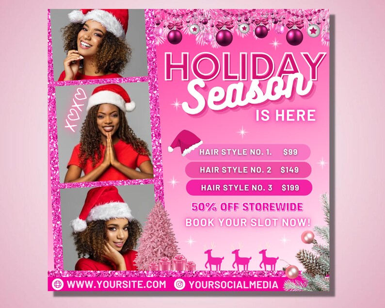 christmas-flyer-diy-flyer-template-design-hair-flyer-book-etsy