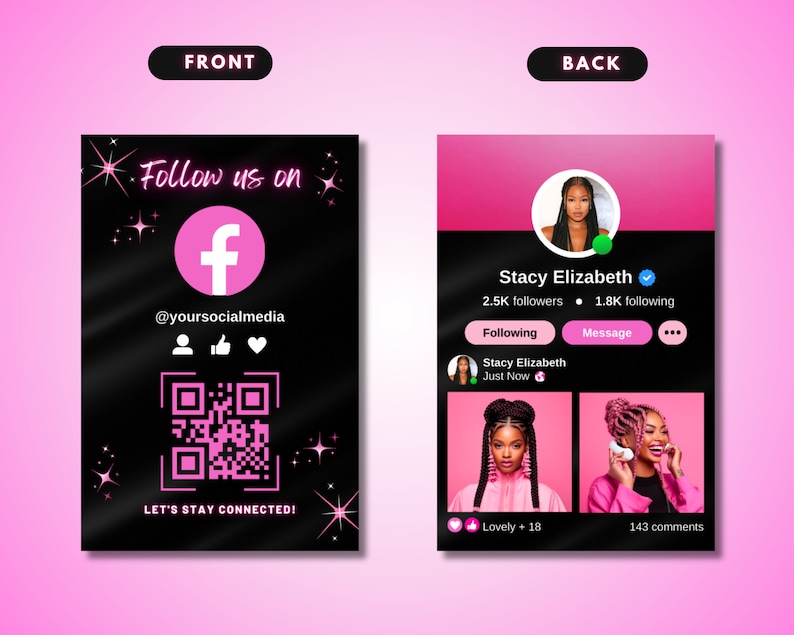 Haircuts & Styles
Hair Color
Treatments & Conditioning
Blowouts & Updos
Facebook
Facebook Logo
QR Code
Business Cards
Following
Social Media Cards
Marketing Cards
Salon Business
Makeup Artist Business Card
Salon Facebook Theme
Facebook QR Code