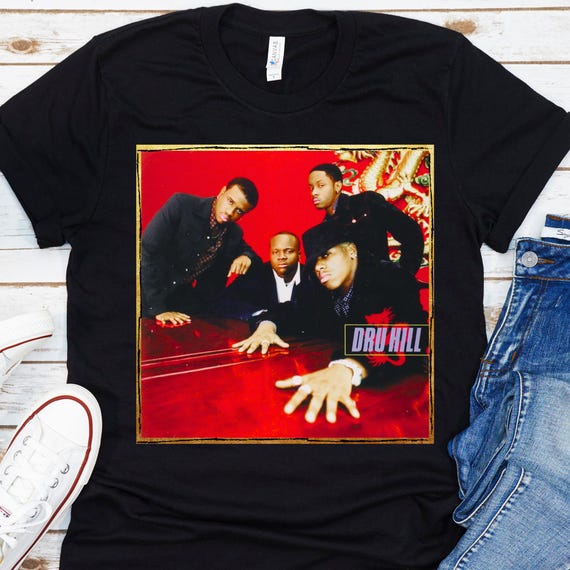 Dru hillドルヒルrapTシャツ　ラップT　フォトT Dru Hill First Album Tee - 90s Rnb Music Lovers Gift - Etsy
