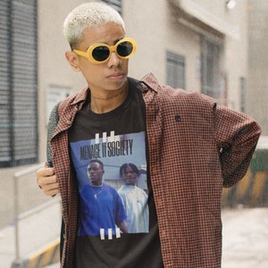 Menace II Society Tee | Classic UNISEX 90s Gangsta Movie Menace 2 Society Tshirt | Menace to Society Shirt | Caine & O-Dog Shirt | ZuluSky