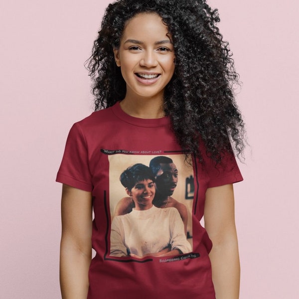 Marcus & Angela Tee | Romantic African American 90s Movie Tshirt | Boomerang UNISEX Shirt | 90s Vintage Inspired Graphic T-shirt | ZuluSky