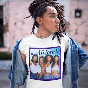 Rare Girlfriends TV Show Tee | Retro UNISEX Y2K Graphic Tshirt with Joan Lynn Maya Toni | Gift for Girlfriend
