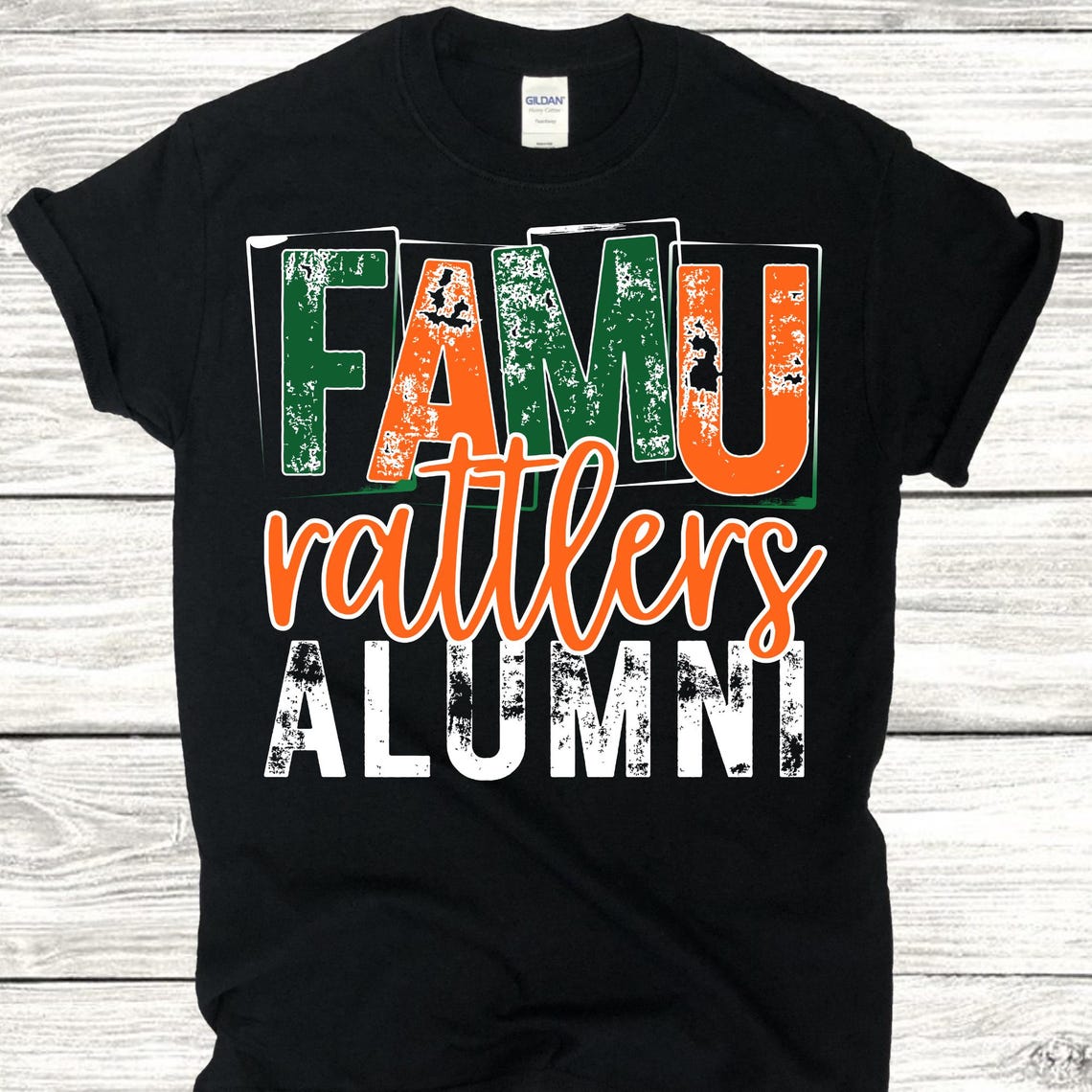 Florida A&M University Rattlers Stamped Alumni Tee | FAMU Rattlers ...