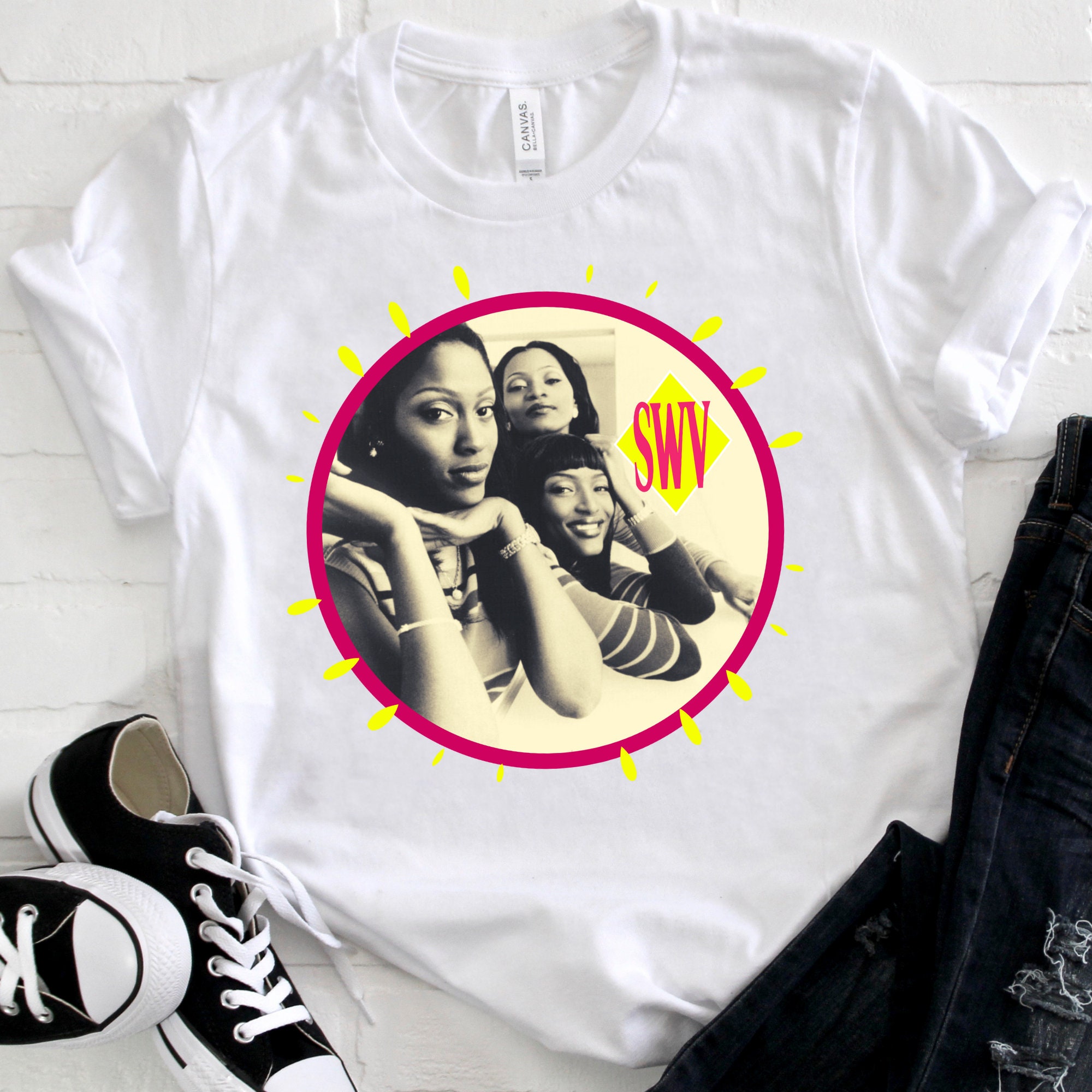 90s SWV Girl Group T-shirt | Vintage Inspired R&B Music Tee - Etsy