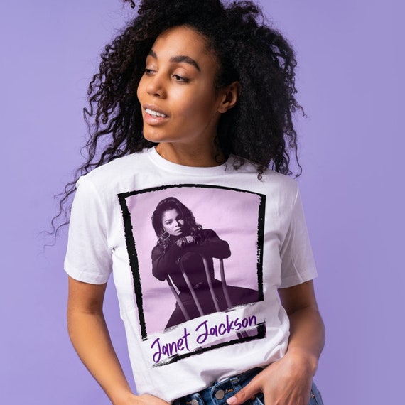 Janet Jackson Tee Rhythm Nation Vintage Inspired T-shirt Rare