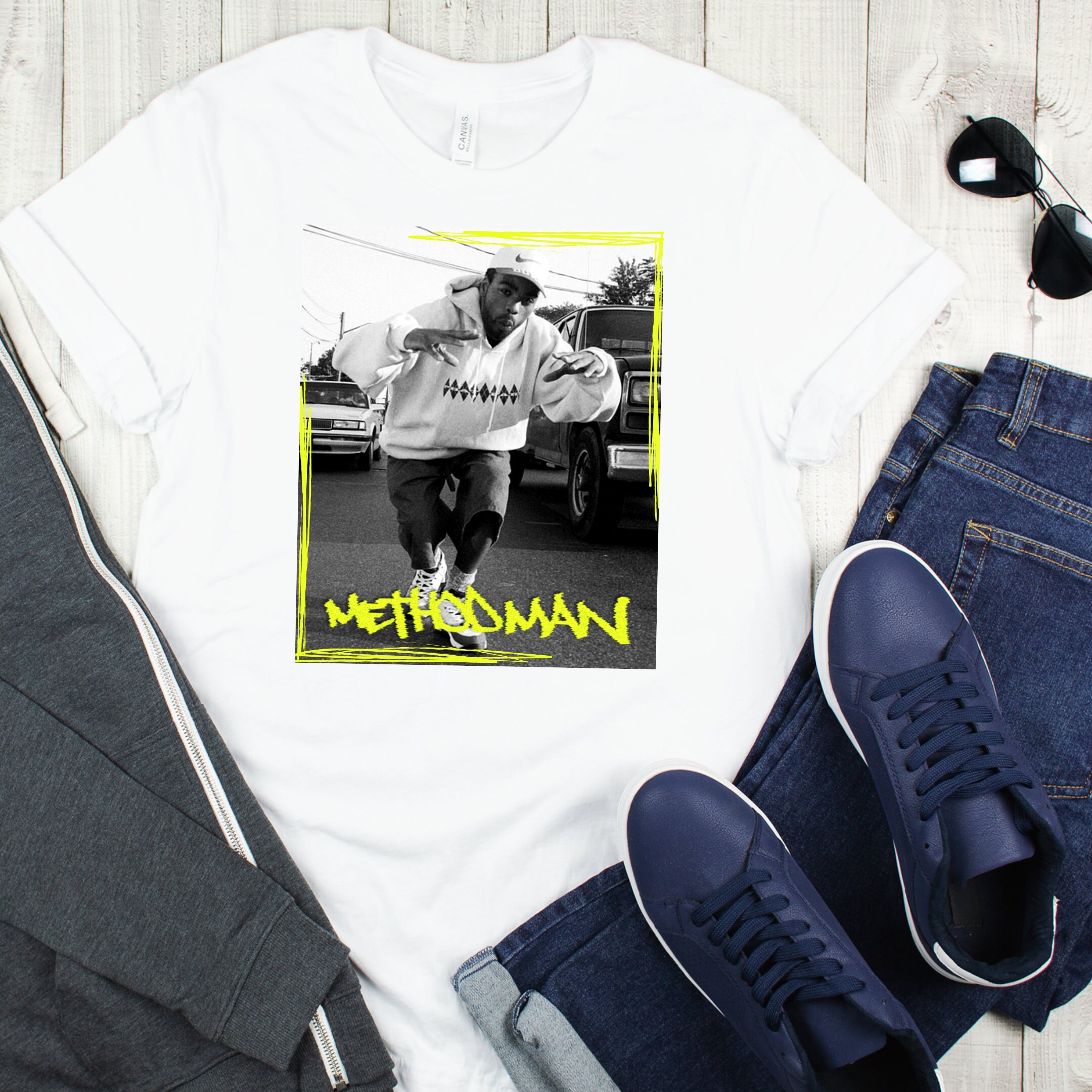 Vintage Method Man Tee | Method Man 90s Graphic T-shirt